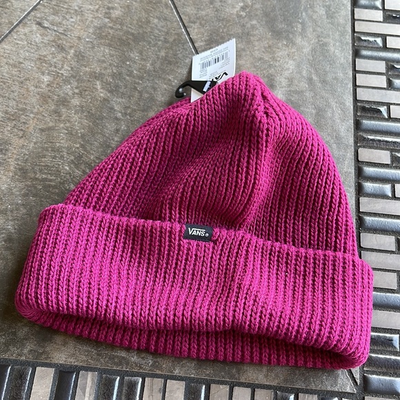 Vans MN Core Basics Beanie Raspberry Magenta WMNS - Picture 2 of 13